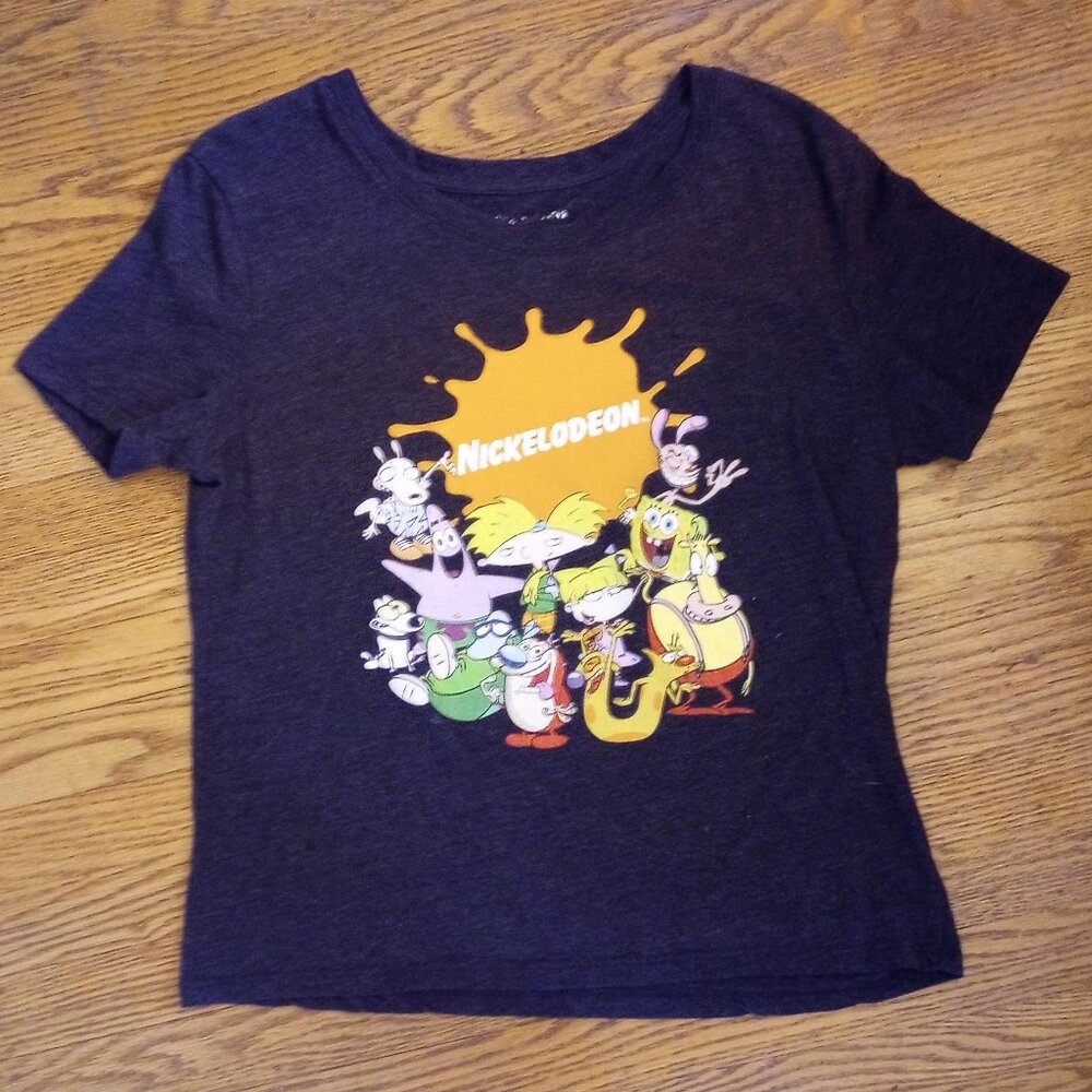 Nickelodeon Classic 90's NickToons Characters T-Shirt